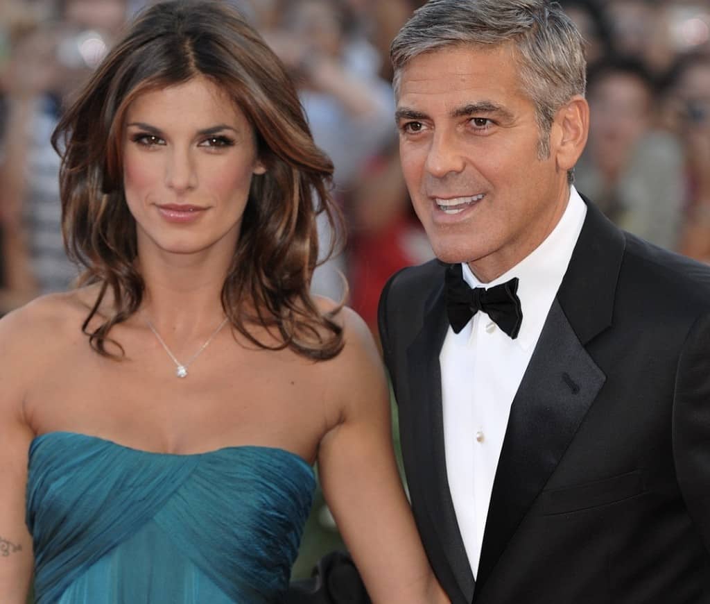 George Clooney Elisabetta Canalis 66 Me Festival De Venise Mostra Cropped | Top Ten Celebrity Weddings Of 2014 | Elegant Wedding Reception