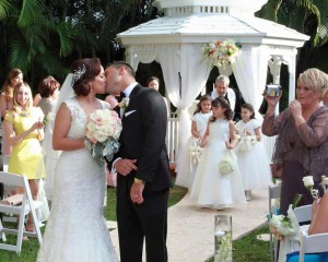 Miami Gazebo Wedding | Yelaine & Diego Gazebo Ceremony And Wedding Reception | Banquet Halls In Miami