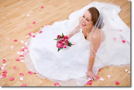 elegant wedding reception