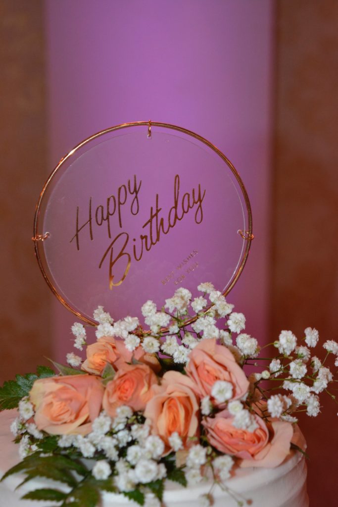 Flower Decor For A Birthday Party | Maria's Elegant Birthday Celebration | Real Events