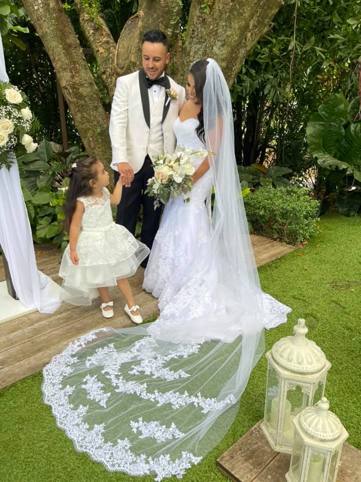 Cami Groom And Family Vertical | Cami & Carlos' Delightful Wedding Ceremony | Real Weddings
