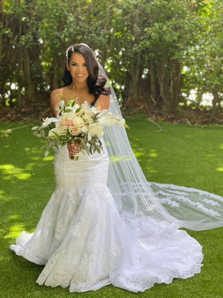 Cami Wedding Dress Vertical | Cami & Carlos' Delightful Wedding Ceremony | Real Weddings